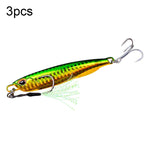PROBEROS LF103 시뮬레이션 금속 바다 낚시 미끼, 10g, 15g, 20g, 30g, 40g, 50g