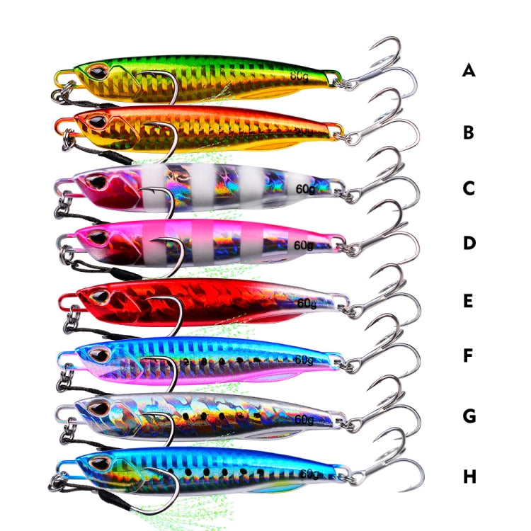 PROBEROS LF103 시뮬레이션 금속 바다 낚시 미끼, 10g, 15g, 20g, 30g, 40g, 50g