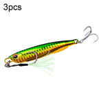 PROBEROS LF103 시뮬레이션 금속 바다 낚시 미끼, 10g, 15g, 20g, 30g, 40g, 50g