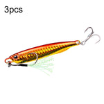 PROBEROS LF103 시뮬레이션 금속 바다 낚시 미끼, 10g, 15g, 20g, 30g, 40g, 50g