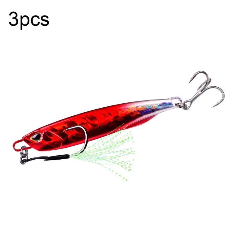 PROBEROS LF103 시뮬레이션 금속 바다 낚시 미끼, 10g, 15g, 20g, 30g, 40g, 50g