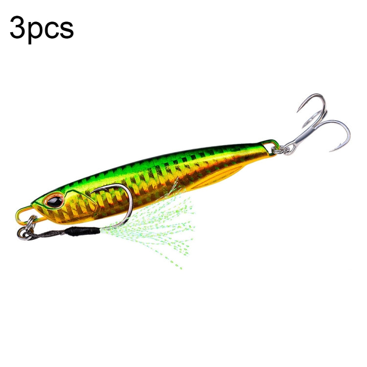 PROBEROS LF103 시뮬레이션 금속 바다 낚시 미끼, 10g, 15g, 20g, 30g, 40g, 50g
