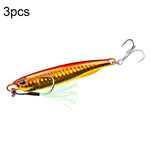 PROBEROS LF103 시뮬레이션 금속 바다 낚시 미끼, 10g, 15g, 20g, 30g, 40g, 50g