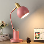YY-1109 학생용 데스크 LED 눈 보호 램프 펜 홀더 포함, CN 플러그, 사양:, 삼색, 전구 없음