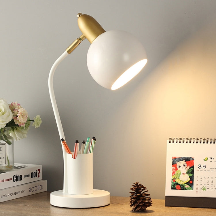 YY-1109 학생용 데스크 LED 눈 보호 램프 펜 홀더 포함, CN 플러그, 사양:, 삼색, 전구 없음