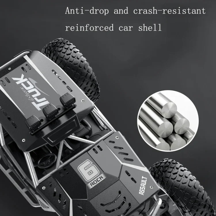 JZRC 합금 원격 제어 오프로드 차량 충전 원격 제어 자동차 장난감 어린이용, 소형 그린, 소형 블루, 중형 합금 블랙, 중형 합금 실버, 대형 합금 블랙, 대형 합금 실버