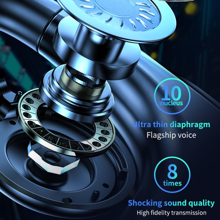 M99 블루투스 V5.2 단일 이어훅 비즈니스 헤드폰, 블랙, 핑크, 블랙+레드, 블랙+블루, 블랙+화이트