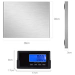 무선 전송 분리형 저울 전자 저울 휴대용 택배 저울 동물 저울, CN 플러그, 180kg / 0.1kg