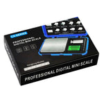 투톤 휴대용 포켓 저울 중량 베이킹용, 200g / 0.01g, 50g / 0.001g