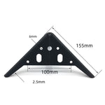 LH-XY-0010 소파 캐비닛 금속 다리 가구 다리, 높이:, 12cm, 15cm, 19cm, 25cm, 12cm 무광 블랙, 15cm 무광 블랙, 12cm 브러시드 블루, 15cm 브러시드 블루, 19cm 브러시드 블루, 19cm 무광 블랙, 25cm 브러시드 블루, 25cm 무광 블랙