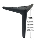 LH-XY-0010 소파 캐비닛 금속 다리 가구 다리, 높이:, 12cm, 15cm, 19cm, 25cm, 12cm 무광 블랙, 15cm 무광 블랙, 12cm 브러시드 블루, 15cm 브러시드 블루, 19cm 브러시드 블루, 19cm 무광 블랙, 25cm 브러시드 블루, 25cm 무광 블랙