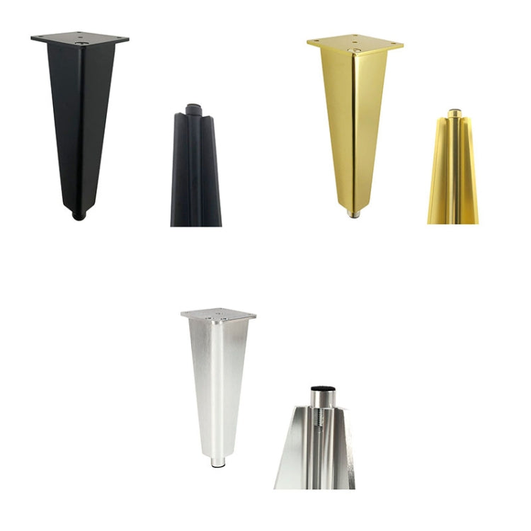 조절 가능한 전 알루미늄 가구 스탠드 다리, 높이: 8cm, 10cm, 12cm, 15cm, 18cm, 20cm, 23cm, 25cm, 27cm, 30cm, 33cm, 35cm
