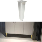 조절 가능한 전 알루미늄 가구 스탠드 다리, 높이: 8cm, 10cm, 12cm, 15cm, 18cm, 20cm, 23cm, 25cm, 27cm, 30cm, 33cm, 35cm