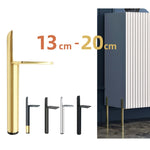 LH-D012-01 원통형 금속 가구 지지 다리, 높이:, 13cm, 15cm, 18cm, 20cm