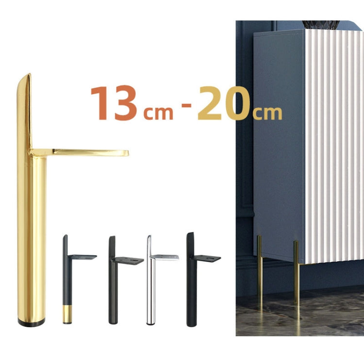 LH-D012-01 원통형 금속 가구 지지 다리, 높이:, 13cm, 15cm, 18cm, 20cm