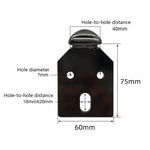LH-D012-01 원통형 금속 가구 지지 다리, 높이:, 13cm, 15cm, 18cm, 20cm
