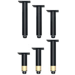 조절 패드가 있는 금속 가구 지지 다리, 높이:, 10.5cm, 11cm, 12cm, 12.5cm, 13cm, 13.5cm, 14cm, 14.5cm, 15cm, 15.5cm, 16cm, 16.5cm, 17cm, 17.5cm, 18cm, 18.5cm, 21cm