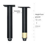 조절 패드가 있는 금속 가구 지지 다리, 높이:, 10.5cm, 11cm, 12cm, 12.5cm, 13cm, 13.5cm, 14cm, 14.5cm, 15cm, 15.5cm, 16cm, 16.5cm, 17cm, 17.5cm, 18cm, 18.5cm, 21cm