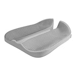 QFC060 V-shaped Car Memory Foam Non-slip Seat Cushion, Black, Khaki, Grey