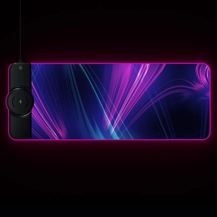 K9186 다기능 RGB 조명 마우스패드 무선 충전기 포함