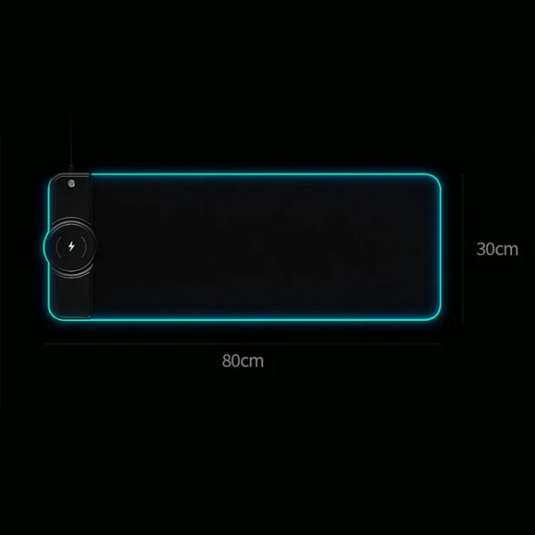 K9186 다기능 RGB 조명 마우스패드 무선 충전기 포함
