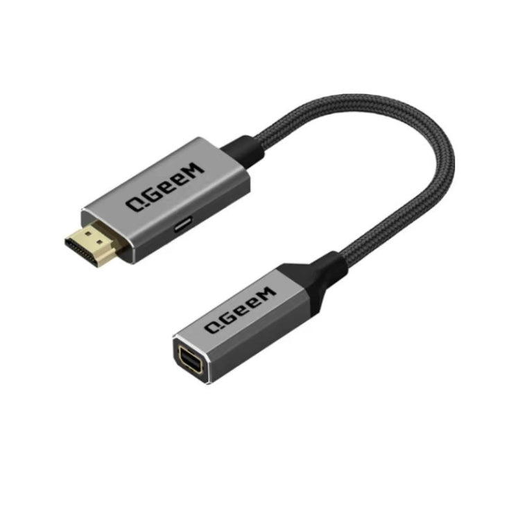 QGeeM QG-HD02 HDMI 단일 to 미니 DP 변환기