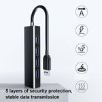 4포트 USB 2.0 허브 변환기, 케이블 길이: 15cm, 스타일: 라이트 바 없음, 라이트 바 블랙 있음, 라이트 바 화이트 있음