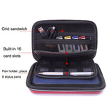 CHKJOK GH1818 EVA 보호 게임 콘솔 가방 닌텐도 3DS XL용, GH1818 블루, GH1818 레드