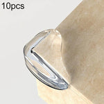 10PCS Children Anti-bump Water Drop Transparent Anti-collision Corner, Anti-collision Corner