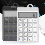 Sunreed SKB886S 19키 유선 키패드 디지털 USB 인터페이스 포함, 케이블 길이: 1.5m, 유선 화이트, 유선 블랙