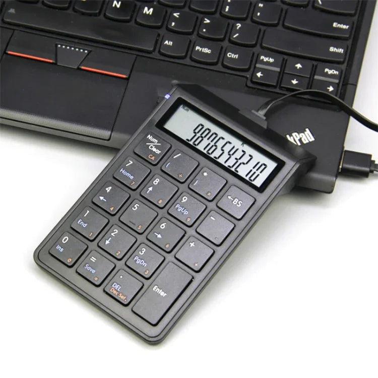 Sunreed SKB886S 19키 유선 키패드 디지털 USB 인터페이스 포함, 케이블 길이: 1.5m, 유선 화이트, 유선 블랙