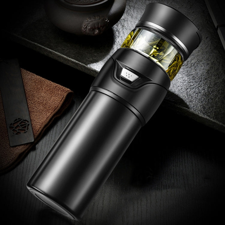 101-500ML Insulation Cup Tea Water Separation Tea Cup,Style:, Stainless Steel  Black, Stainless Steel  Coffee, Stainless Steel  Gray, Black+Gift Box, Coffee+Gift Box, Gray+Gift Box, Glass Black+Gift Box, Glass Coffee+Gift Box, Glass Gray+Gift Box
