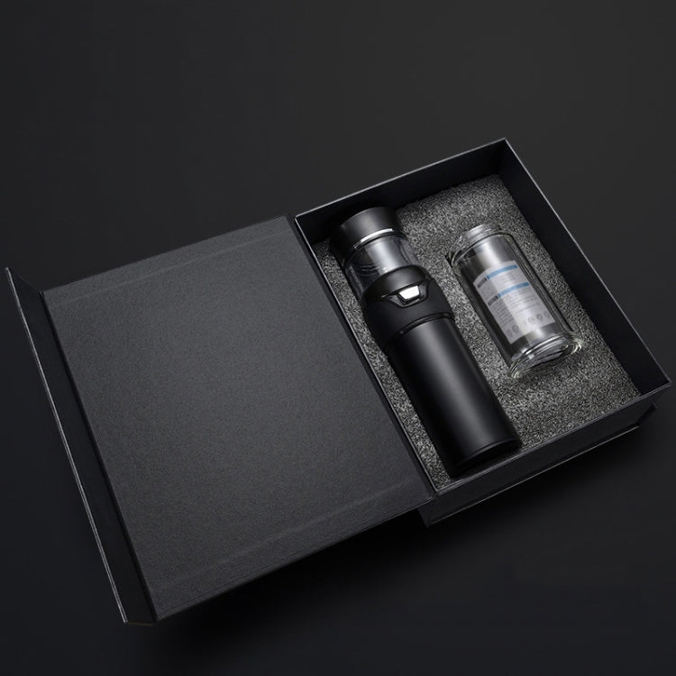 101-500ML 보온 컵 차 물 분리형 찻잔, 스타일:, 스테인리스 검정, 스테인리스 커피, 스테인리스 회색, 검정+선물 상자, 커피+선물 상자, 회색+선물 상자, 유리 검정+선물 상자, 유리 커피+선물 상자, 유리 회색+선물 상자