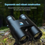 APEXEL 10x42 고정 초점 쌍안경 자동 초점 망원경, APL-RB10X42A