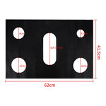 가스레인지 5구 기름 방지 패드 테플론 보호 커버 오염 방지 패드, 0.2mm, 0.3mm, 0.4mm