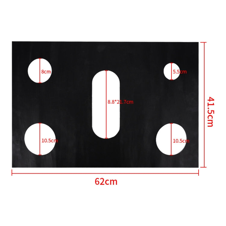 가스레인지 5구 기름 방지 패드 테플론 보호 커버 오염 방지 패드, 0.2mm, 0.3mm, 0.4mm