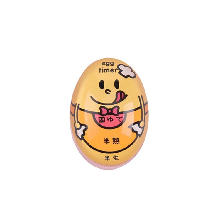삶은 달걀 타이머 알림 색상 변환 만화 달걀 타이머, 규격: 일본식, 노란 병아리, 빨간 병아리, 초록 병아리, 보라 병아리, 주황 병아리, 분홍 병아리, 일본식