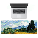 Am002 대형 유화 데스크 고무 마우스 패드, 300x800x5mm 스티치 가장자리, 400x900x4mm 스티치 가장자리, 400x900x5mm 스티치 가장자리, 300x800x1.5mm 스티치 없는 가장자리, 300x800x3mm 스티치 가장자리