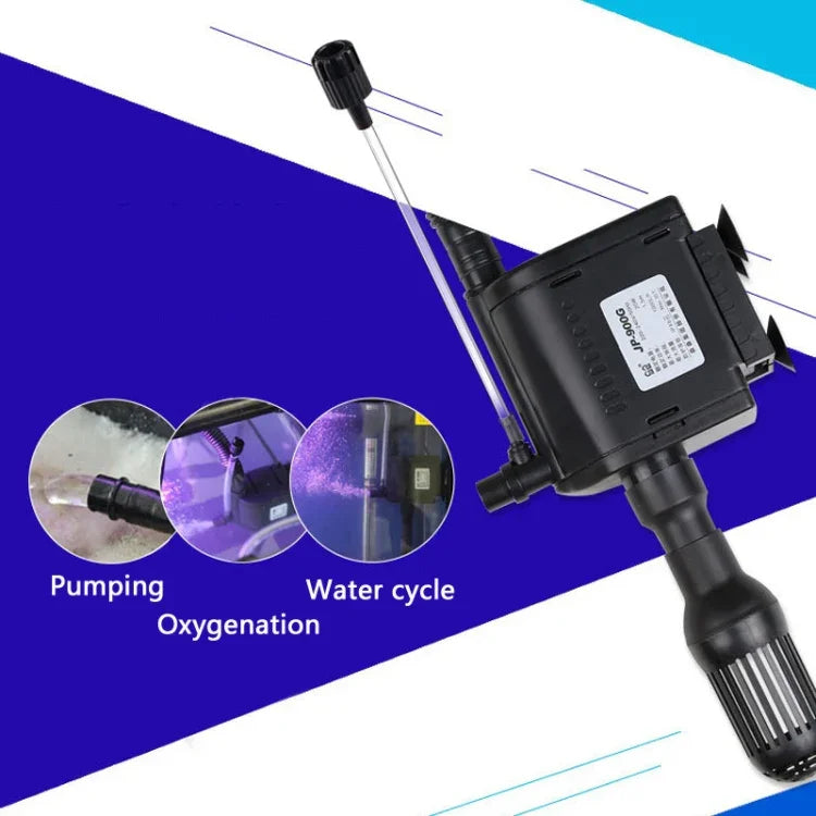 다기능 어항 필터 산소 공급 무소음 펌프, CN 플러그, JP-500G 6W, JP-700G 12W, JP-900G 20W, JP-1100G 25W, JP-1500G 45W