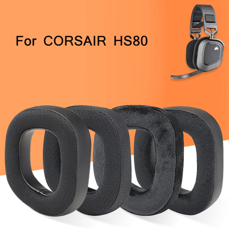 2개입 RGB 헤드폰 케이스 CORSAIR HS80용, 전체 메시, 메시 + 프로틴 스킨, 전체 벨벳, 벨벳 + 프로틴 스킨