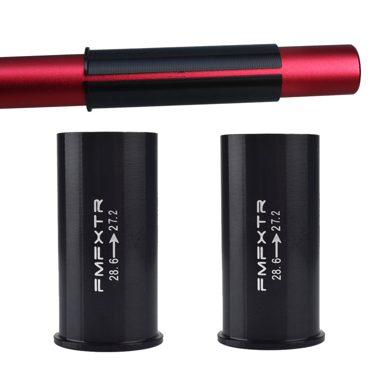 2개 FMFXTR 자전거 안장 튜브 리듀서 슬리브 변환 슬리브, 규격:, 27.2mm에서 25.4mm, 28.6mm에서 25.4mm, 28.6mm에서 27.2mm, 30.4mm에서 27.2mm, 30.8mm에서 27.2mm, 31.6mm에서 27.2mm, 33.9mm에서 27.2mm, 33.9mm에서 31.6mm