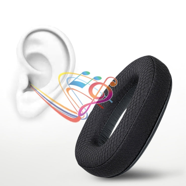 2개입 헤드폰 슬리브 커버 Sennheiser GSP300 GSP370 GSP350용, 스타일:, 프로틴 스킨, 램 가죽, 블랙 헤드빔, 레드 헤드빔, 블루 헤드빔, 메시 천