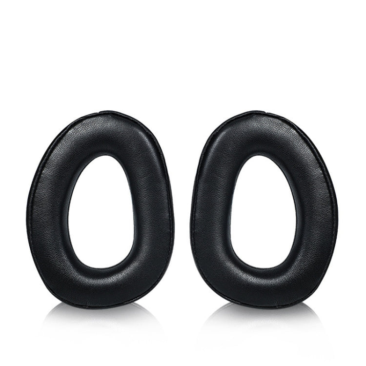 2개입 헤드폰 슬리브 커버 Sennheiser GSP300 GSP370 GSP350용, 스타일:, 프로틴 스킨, 램 가죽, 블랙 헤드빔, 레드 헤드빔, 블루 헤드빔, 메시 천