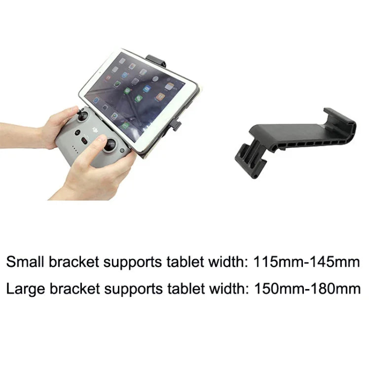 DJI Mavic 3 / Air 2 / Air 2S / Mini 2용 리모컨 태블릿 확장 브래킷, 스타일: 소형, 대형, 대형+애플 라인, 대형+타입-C 라인, 대형+마이크로 라인