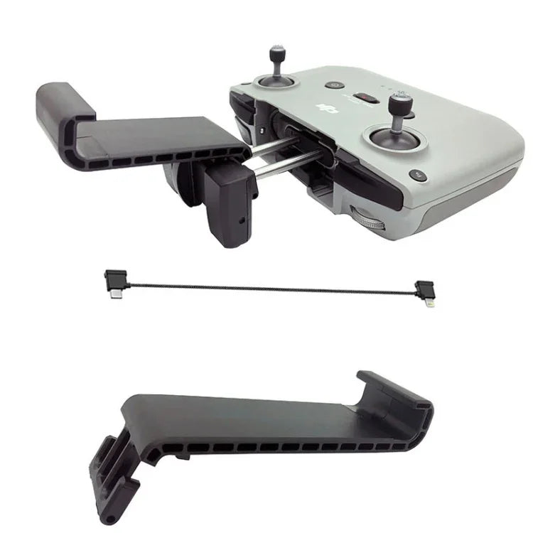 DJI Mavic 3 / Air 2 / Air 2S / Mini 2용 리모컨 태블릿 확장 브래킷, 스타일: 소형, 대형, 대형+애플 라인, 대형+타입-C 라인, 대형+마이크로 라인