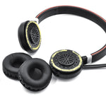 1쌍 헤드폰 커버 Jabra Evolve 20 20SE 30 30II 40 65 65+용, 오리지널, 프로틴 스킨