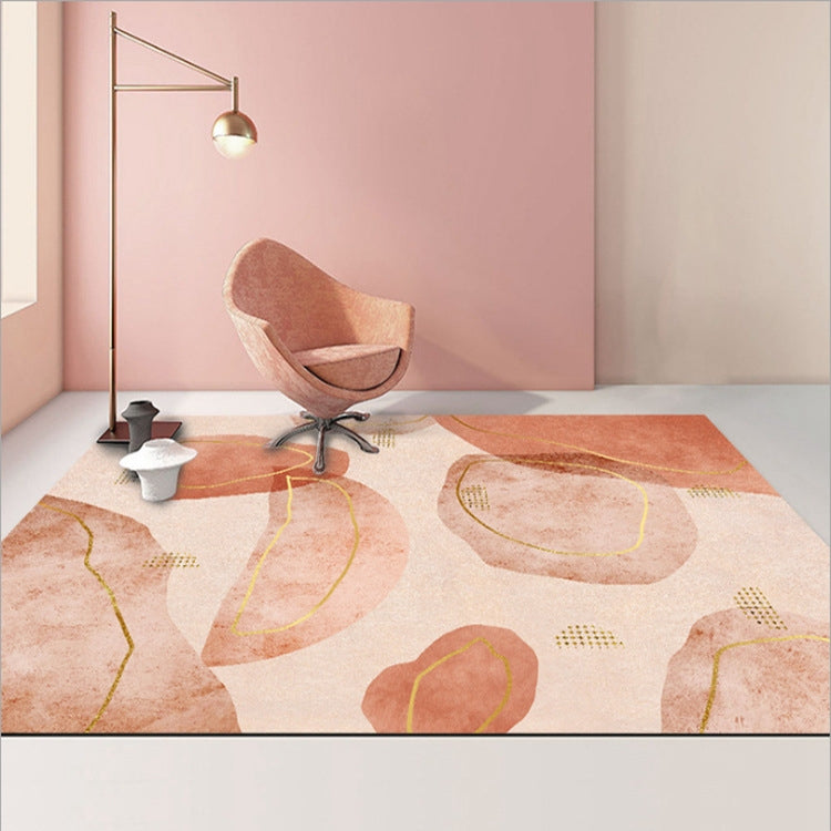 모던 추상 기하학 거실 러그 커피 테이블 쿠션, 50x80cm, 60x90cm