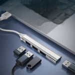 4 in 1 미니 다기능 확장 도킹, 사양: Type-C/USB-C 3.0 (실버), Type-C/USB-C 3.0 (실버), Type-C/USB-C 3.0 (그레이), Type-C/USB-C 3.0 (핑크), USB 3.0 (실버), USB 3.0 (그레이), USB 3.0 (핑크)