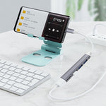 4 in 1 미니 다기능 확장 도킹, 사양: Type-C/USB-C 3.0 (실버), Type-C/USB-C 3.0 (실버), Type-C/USB-C 3.0 (그레이), Type-C/USB-C 3.0 (핑크), USB 3.0 (실버), USB 3.0 (그레이), USB 3.0 (핑크)