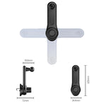 5 PCS Car Hook Mobile Phone Holder Clip Wireless Charging Base Accessories, Size:, 17mm Ball Head, 15mm Ball Head, 13mm Ball Head